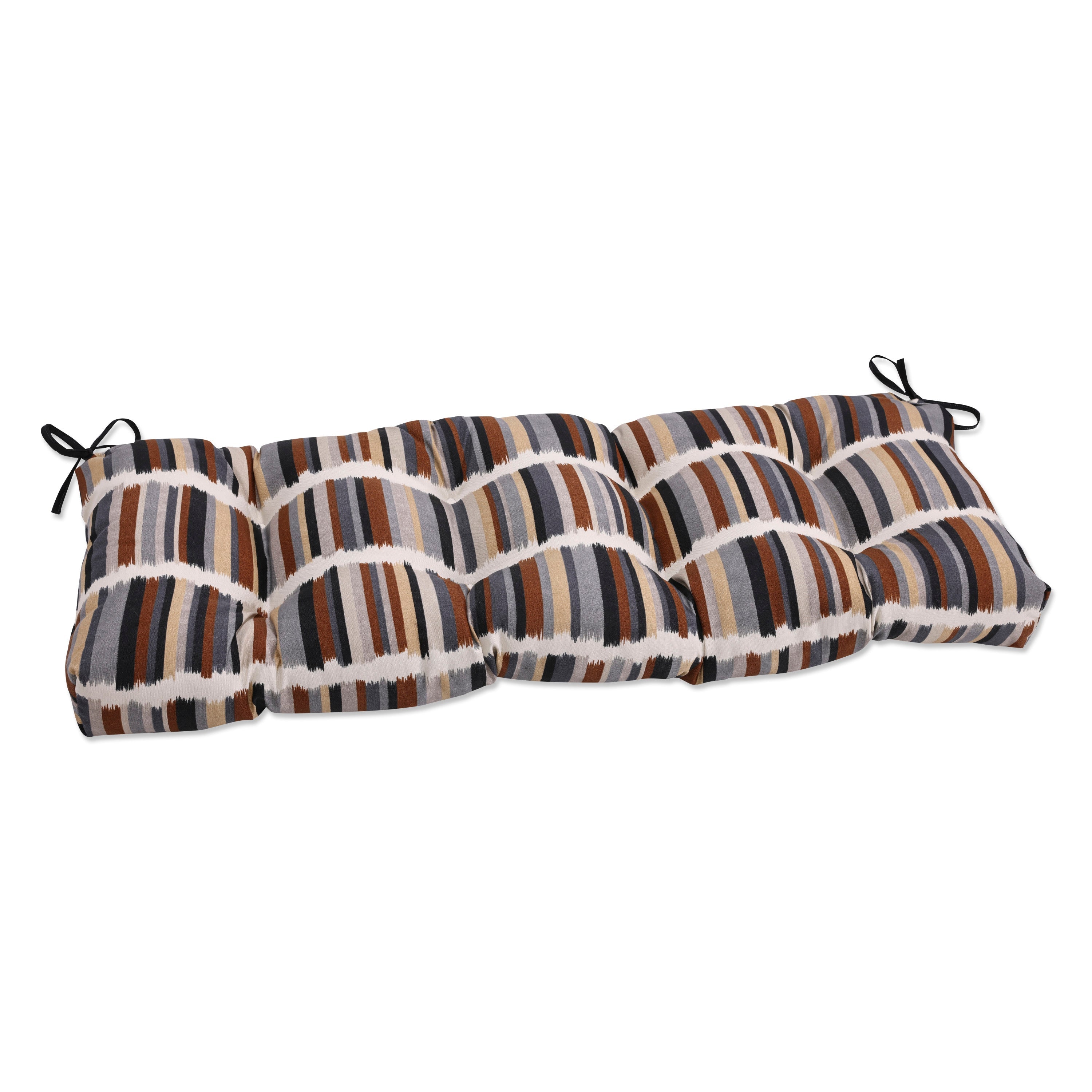 Solar Stripe Ebony 48" Blown Bench