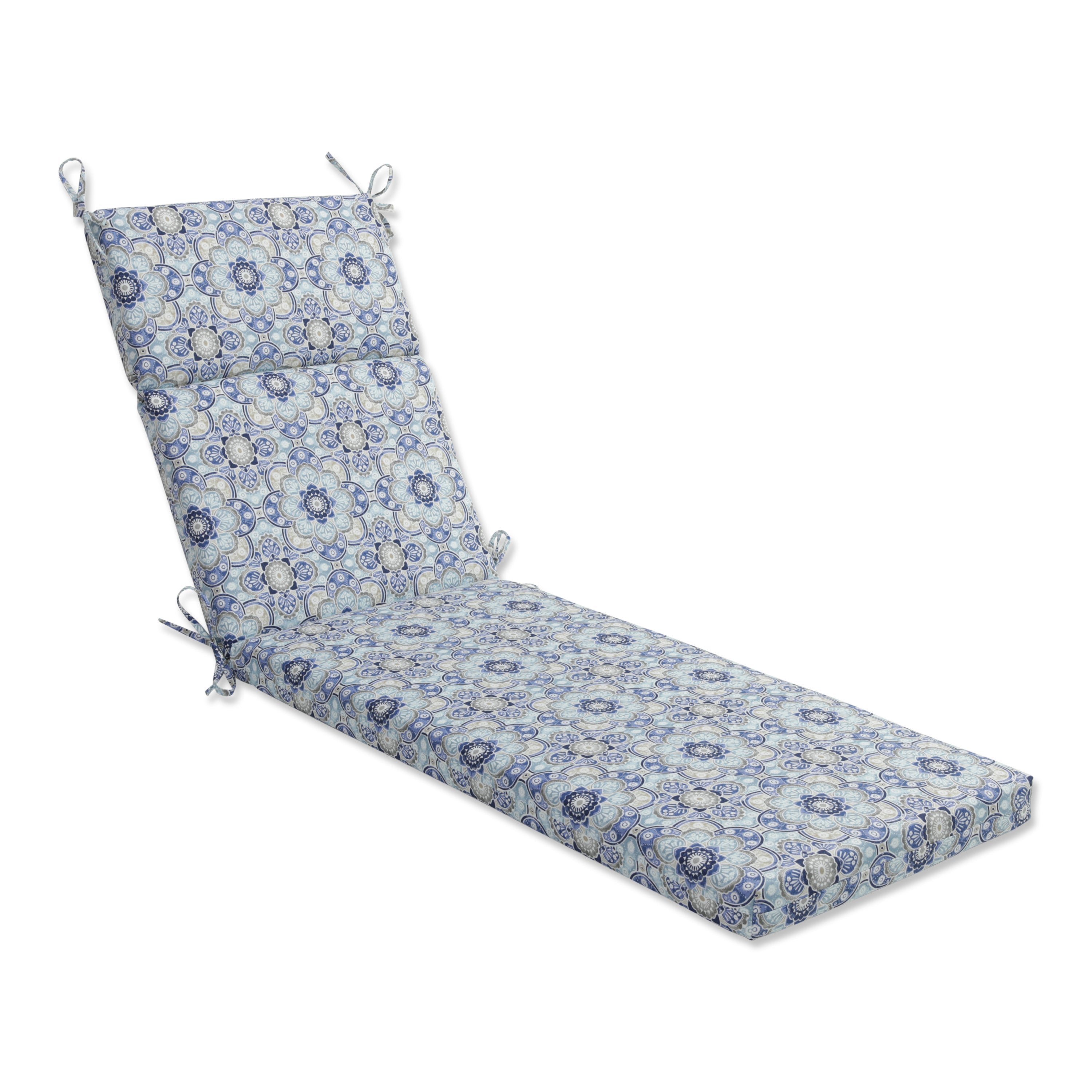 Keyzu Medallion Mariner Chaise Lounge Cushion