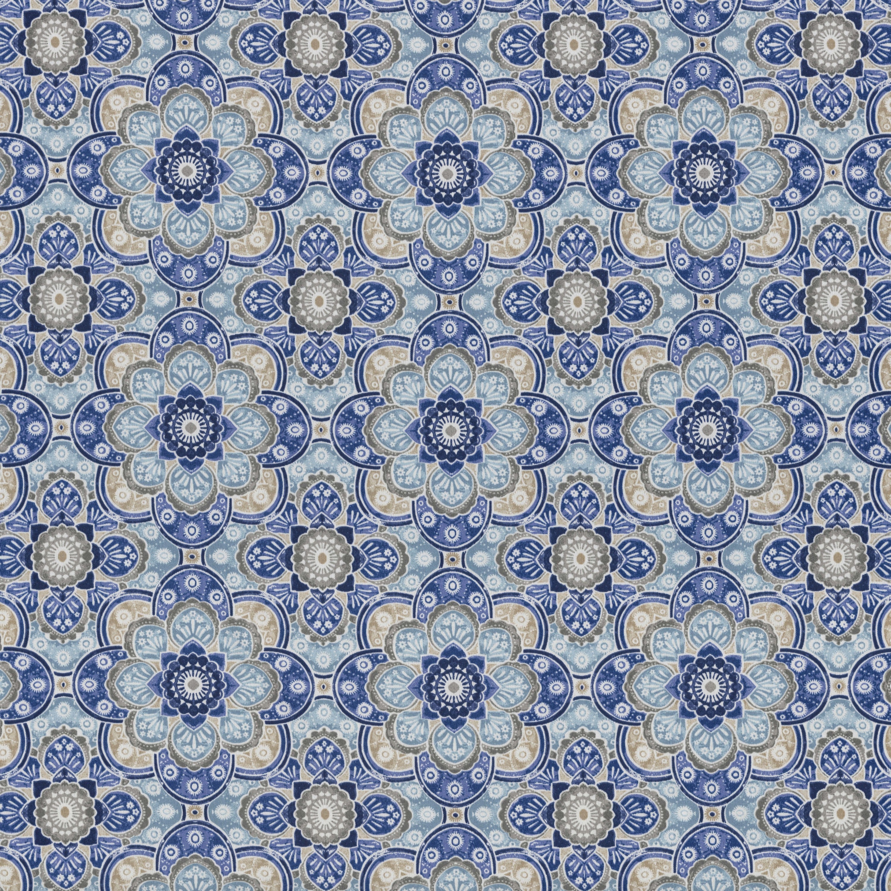 Keyzu Medallion Mariner Fabric