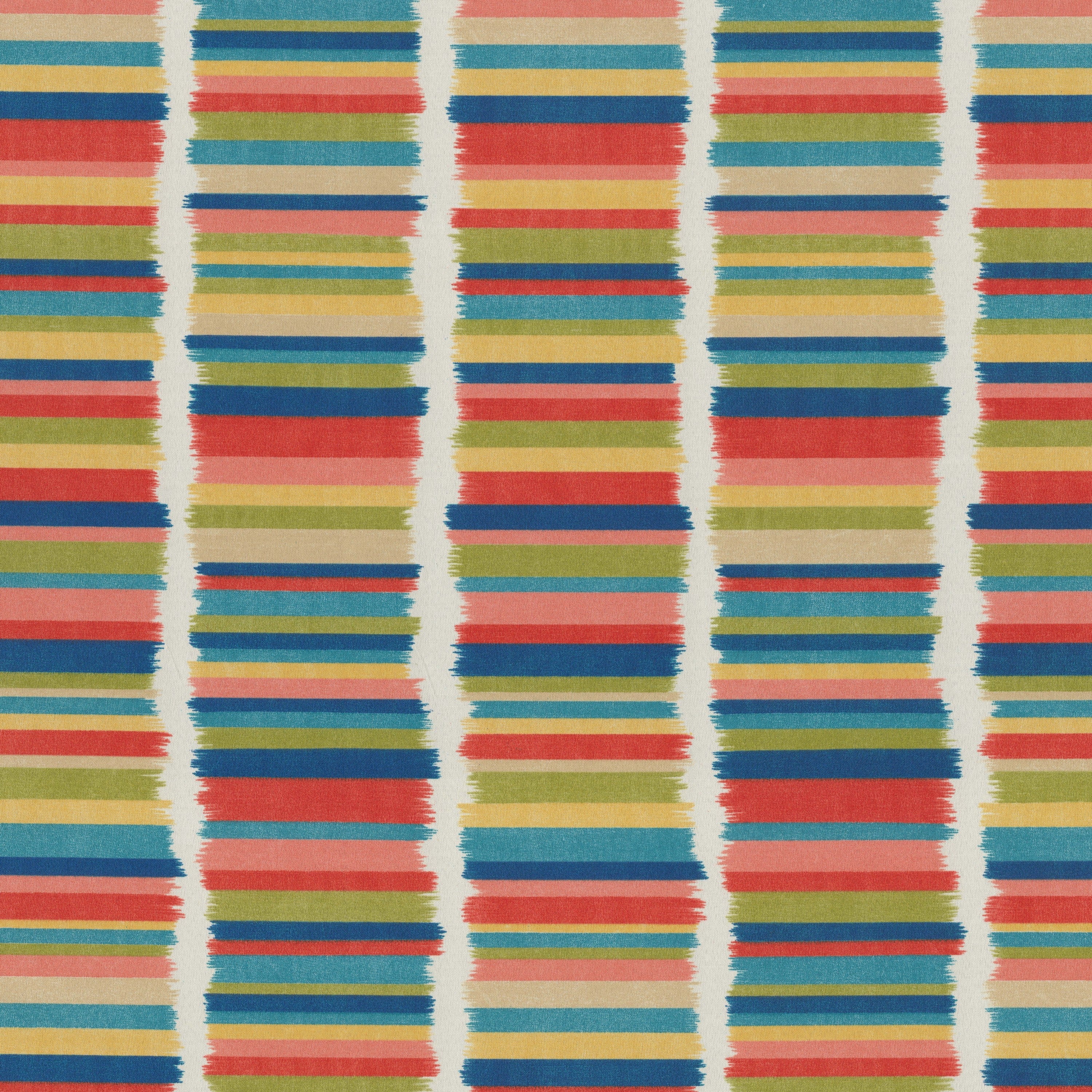 Solar Stripe Fruit Punch Fabric